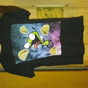 Invader Zim Gir Taco Galaxy Shirt